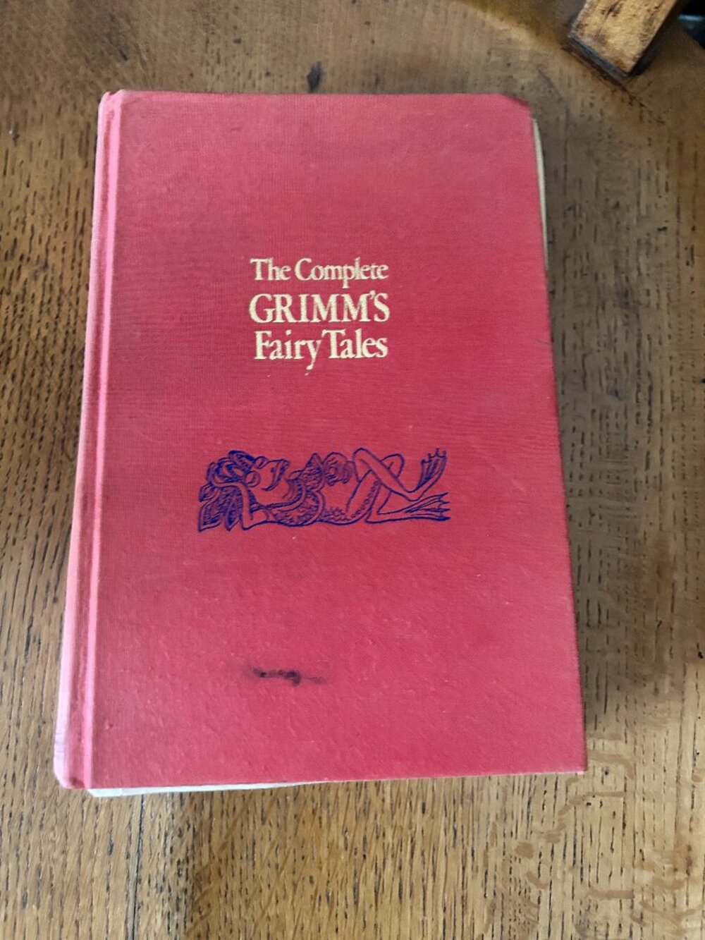 Vintage 1972 The Complete Grimm's Fairy Tales Hardback Book